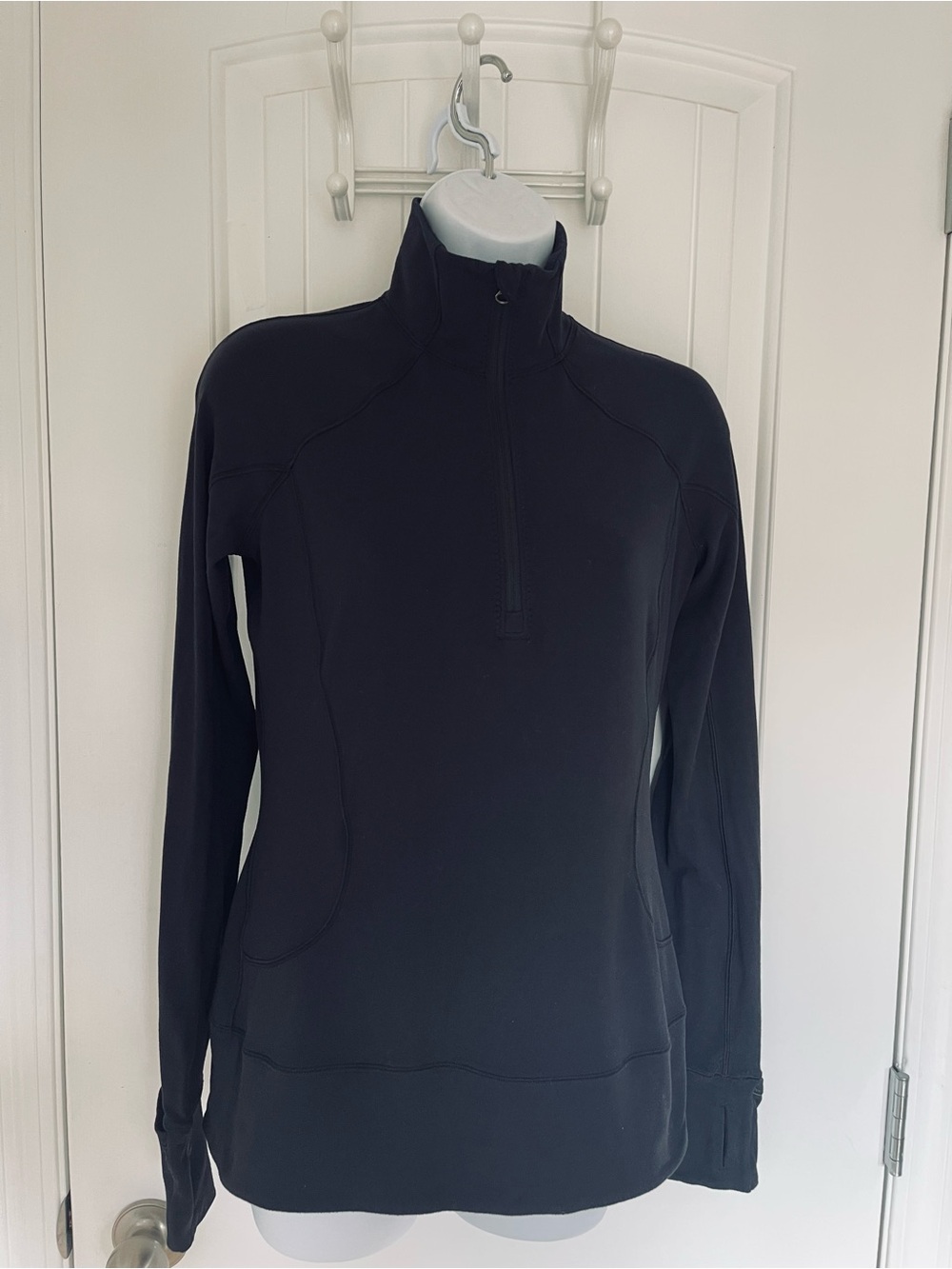 lululemon athletica Black Half-Zip Performance Pullover